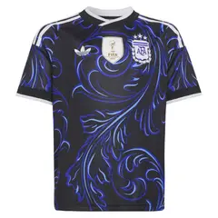 ADIDAS - Camiseta Argentina Visita Junior - estampada Messi