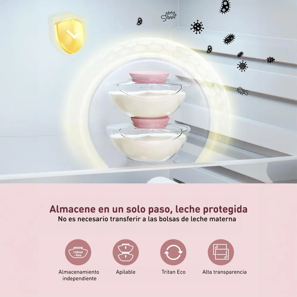 Extractor De Leche Eléctrico Doble M9 Manos Libres, foto 8