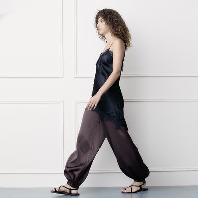 Imagen 2 del producto Pantalón Balloon Satín Mujer