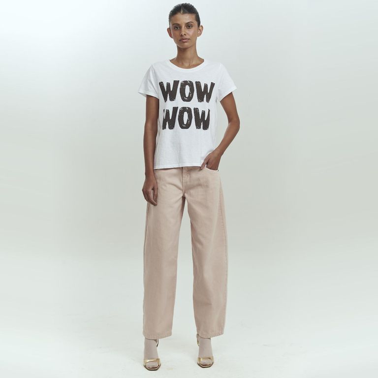 Polera Text Mujer
