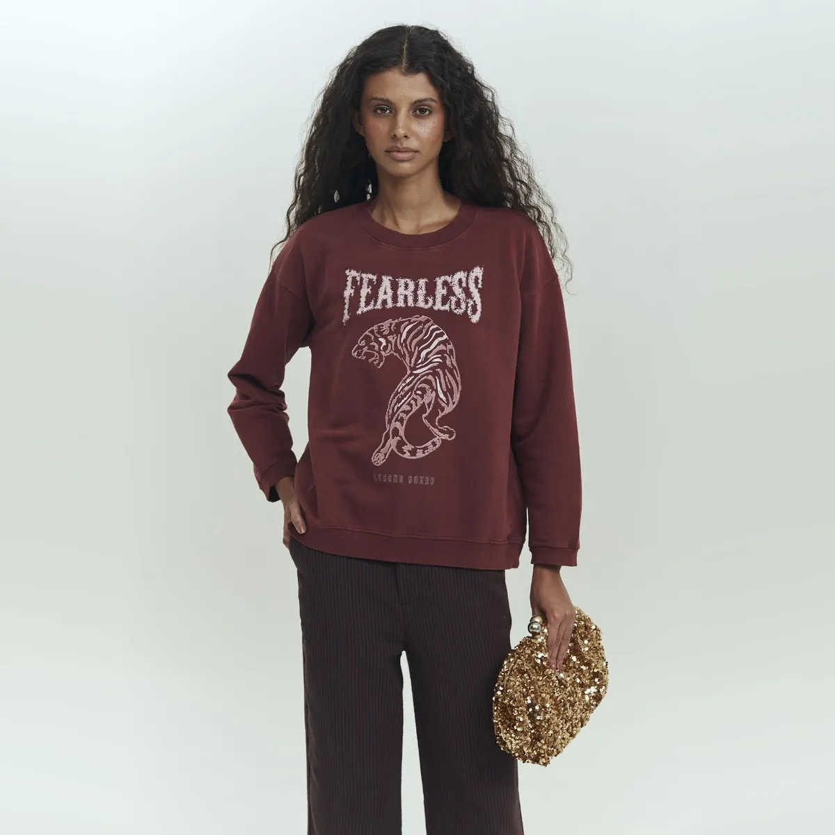 BRICK LONDON - Polerón Fearless Mujer Brick London