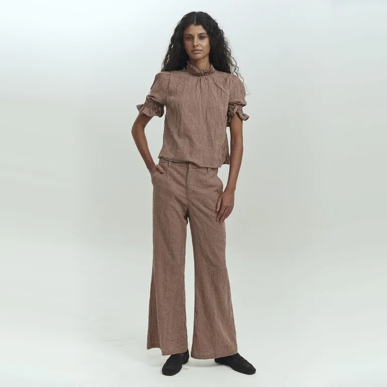 Pantalón Long Tiro Alto Mujer