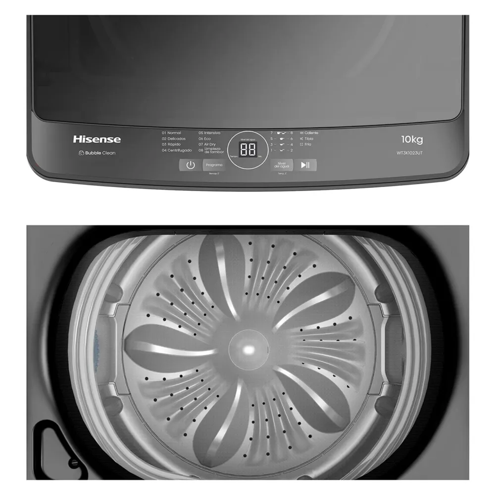 Hisense WT3K1023UT 10 kg Titanium, foto 12