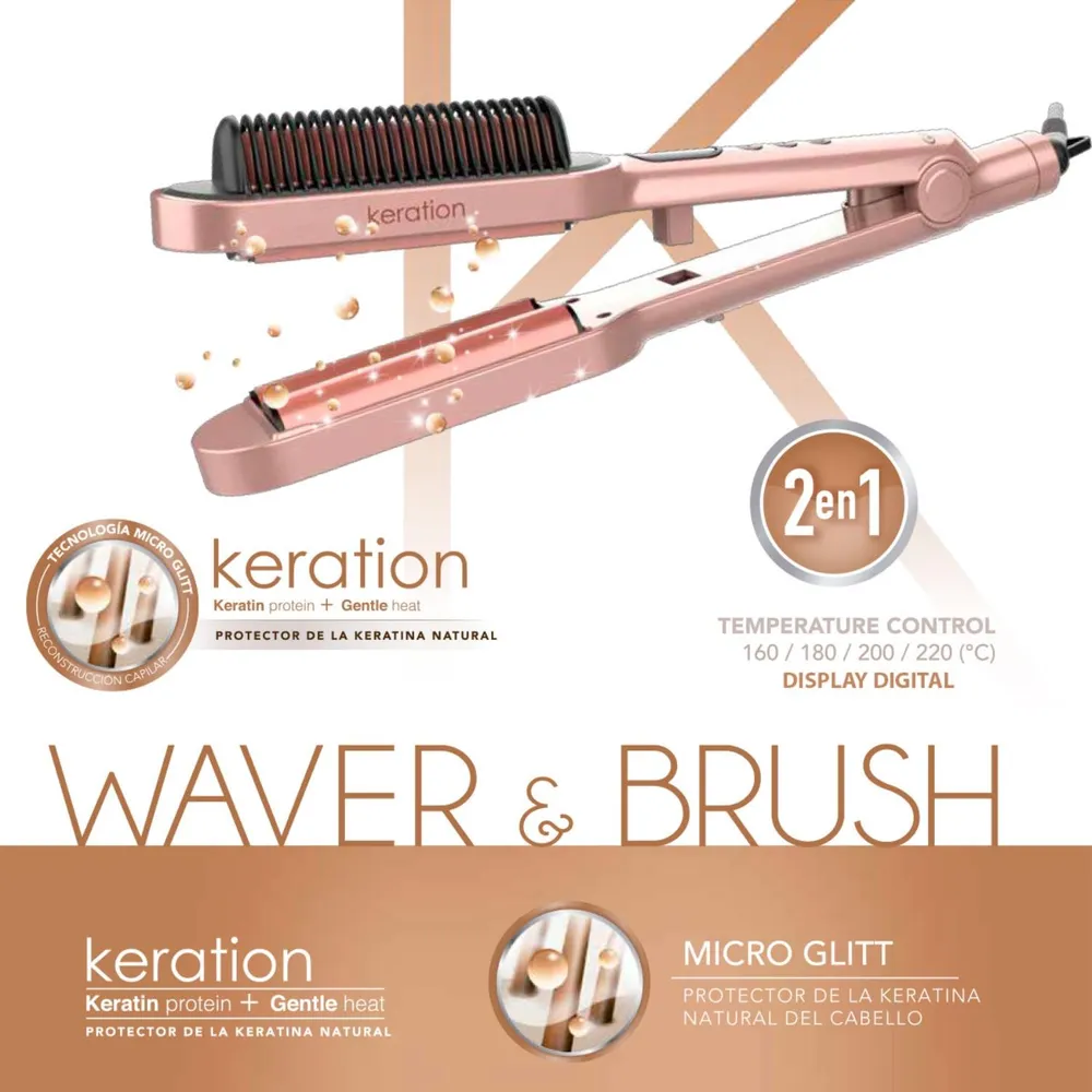 GA.MA Waver & Brush Keration Rosado, foto 6