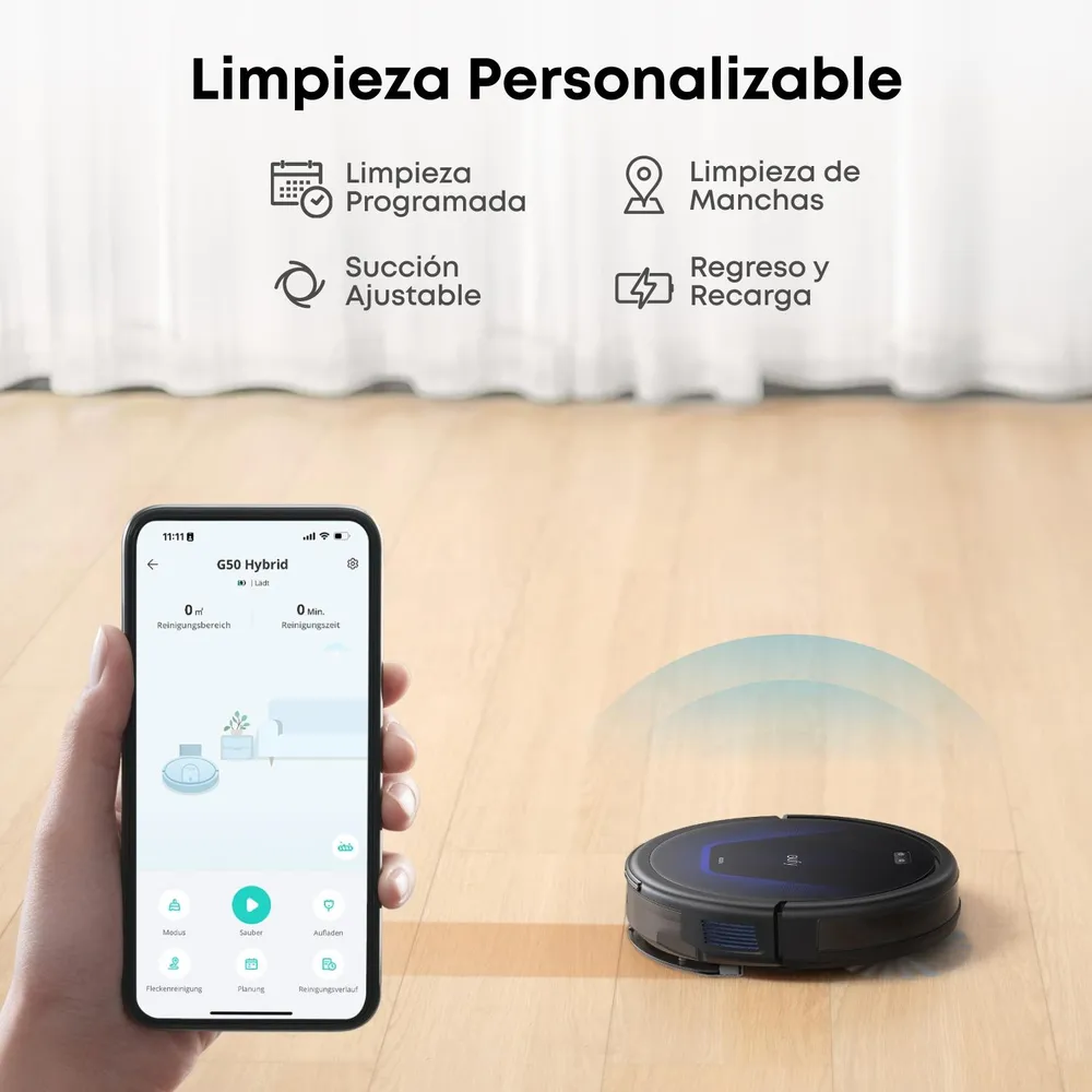 eufy RoboVac G50 Hybrid, foto 5
