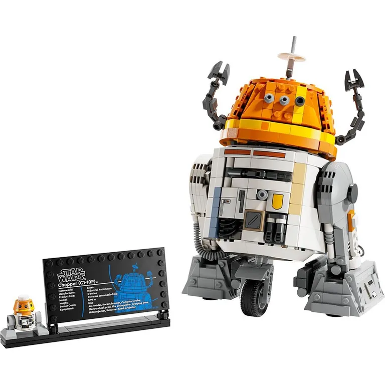 Star Wars: Droide Astromecánico Chopper (C1-10P)