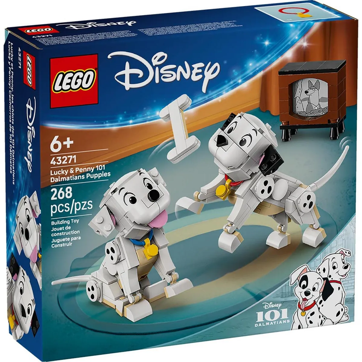 LEGO - Lego Disney: Lucky y Penny 101 Dalmatas