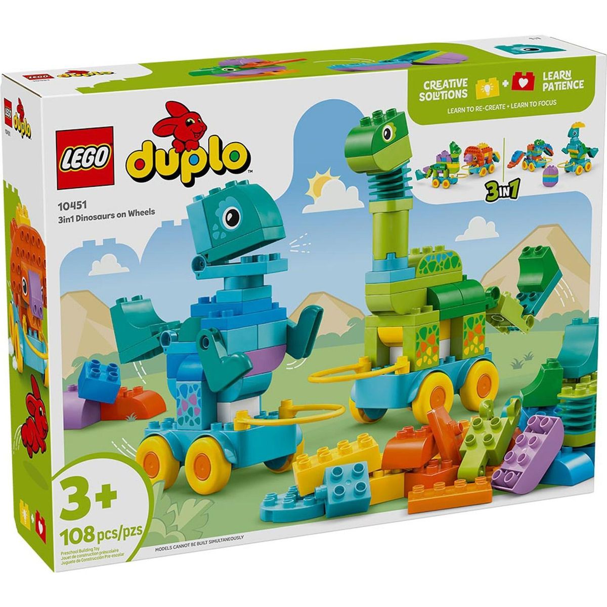 LEGO - Dinosaurios Rueda Lego