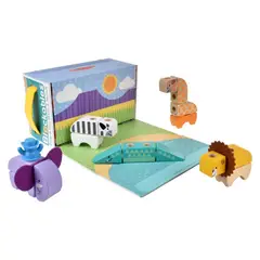 MELISSA & DOUG - Bloques Animales Safari Melissa