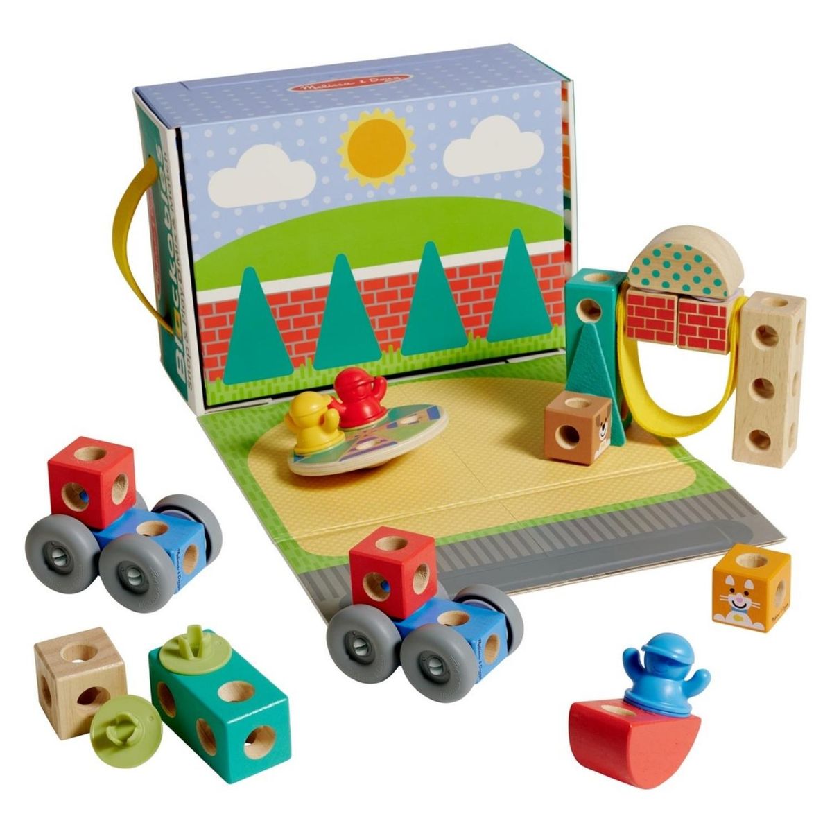 MELISSA & DOUG - Set De Bloques La Ciudad Melissa & Doug