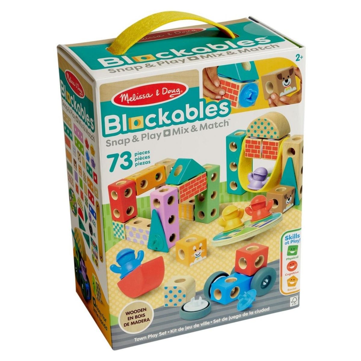 MELISSA & DOUG - Set De Bloques La Ciudad Melissa & Doug