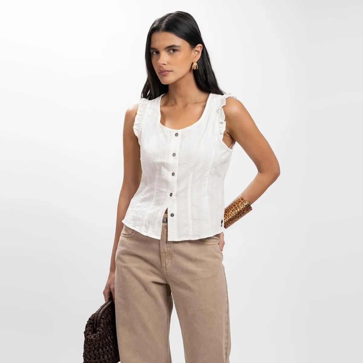 LOLITA POCKET - Blusa Mujer Lolita Pocket