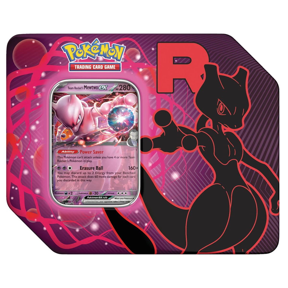 POKEMON - Team Rocket Tin Español Pokemon
