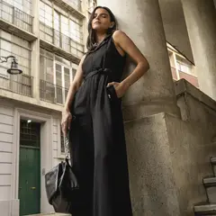 LOLITA POCKET - Enterito Negro Mujer