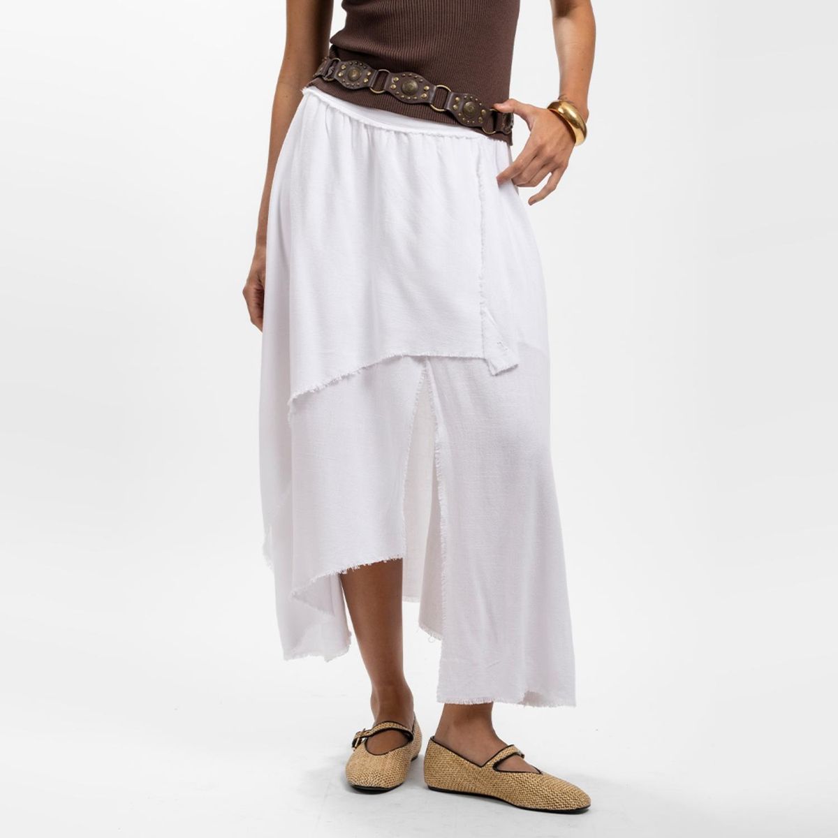 LOLITA LPK - Falda Maxi Tiro Medio Mujer Lolita Lpk