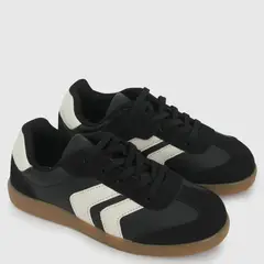 COLLOKY - Zapatilla Unisex Niño Negro (28 a 38)