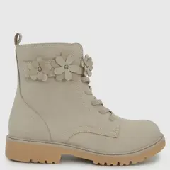 COLLOKY - Botin Niña Beige (21 a 27)