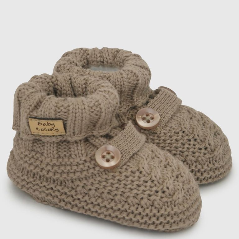 COLLOKY Zapato Casual Niño Café