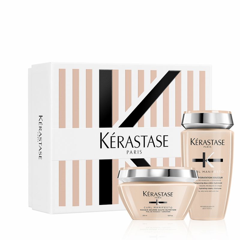 KERASTASE Cofre Hidratante Shampoo 250ml + Máscara 200ml Para