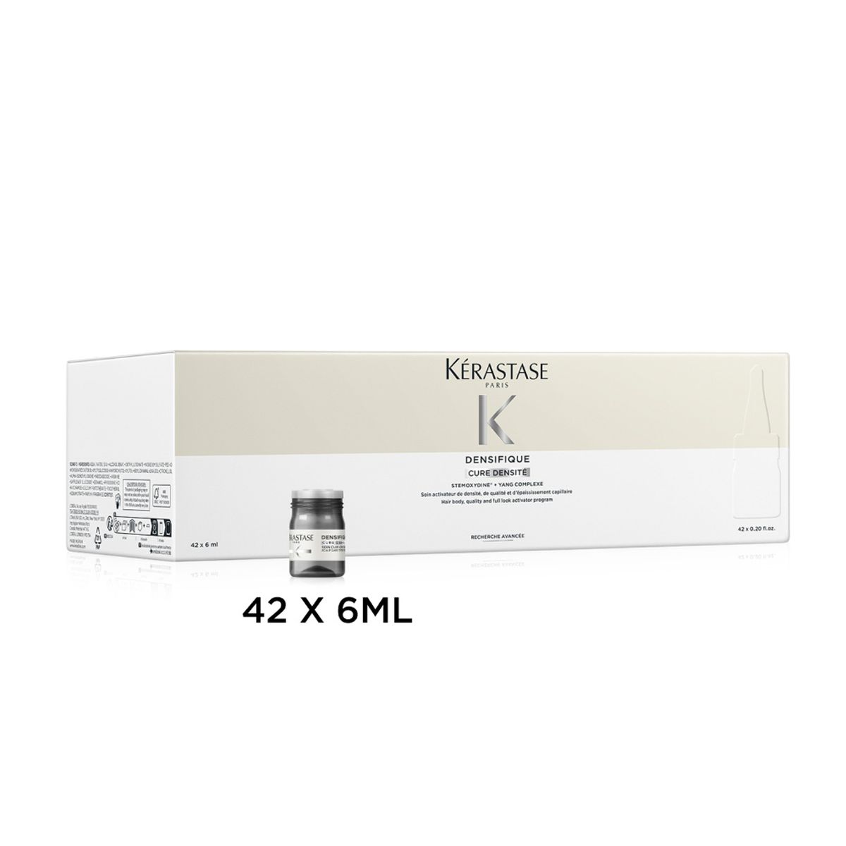 KERASTASE - 42 Ampollas Anti-Caída Para Cabello con Falta de Volumen Densifique Cure Densité