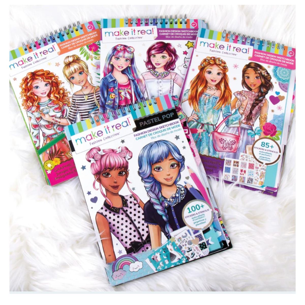 MAKE IT REAL - Libro Moda Blooming Creativi Make It Real