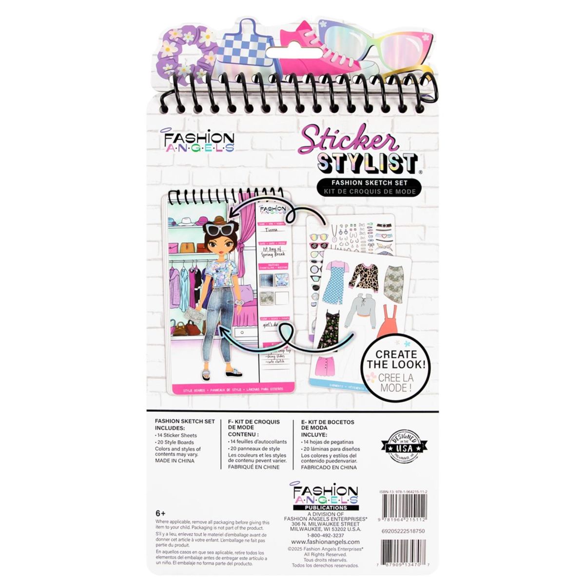 FASHION ANGELS - Set Stickers Moda Fashion Angels