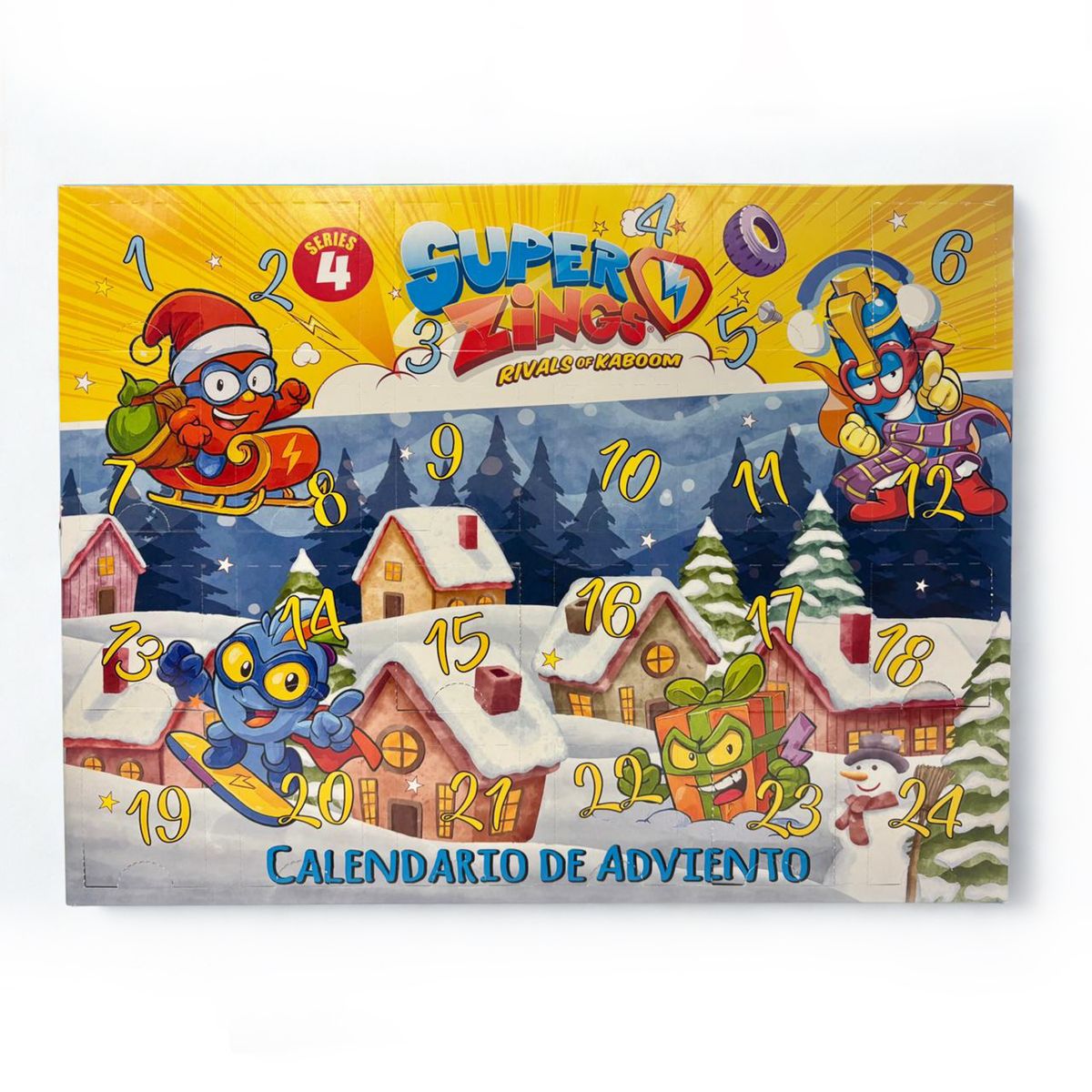 SUPERTHINGS - Calendario De Adviento Superthings (Incluye 24 Figuras Aleatorias Coleccionables)