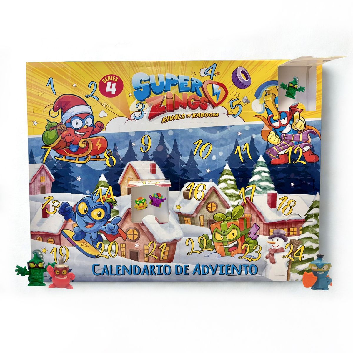 SUPERTHINGS - Calendario De Adviento Superthings (Incluye 24 Figuras Aleatorias Coleccionables)