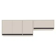 VEKKAHOME - Mueble Aereo Koya 4 Puertas