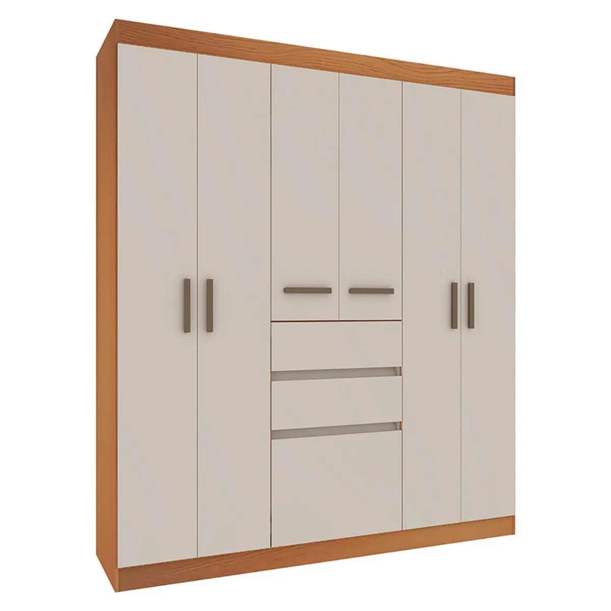 VEKKAHOME - Clóset Berna Blanco 7 Puertas 2 Cajones Vekkahome