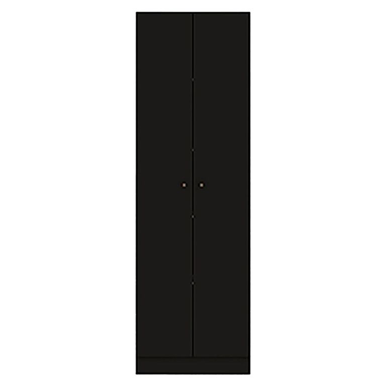 VEKKAHOME Clóset Xangai Negro 2 Puertas
