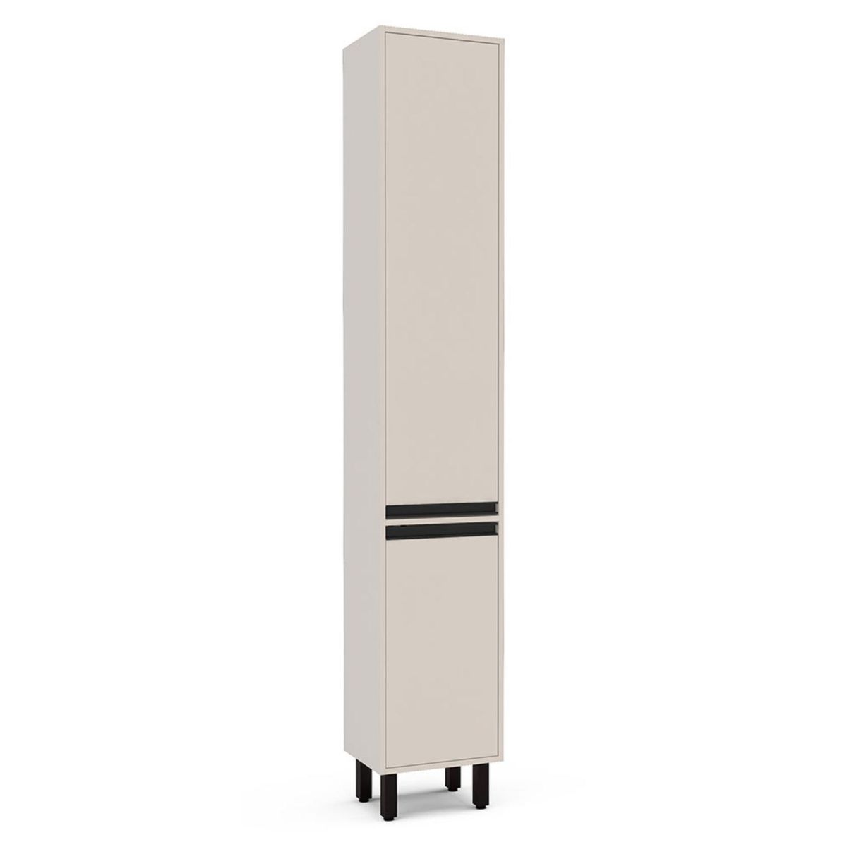 VEKKAHOME - Despensa Koya Cerrada 2 Puertas Beige Vekkahome