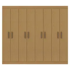 VEKKAHOME - Clóset Magnus 8 Puertas Café Clar