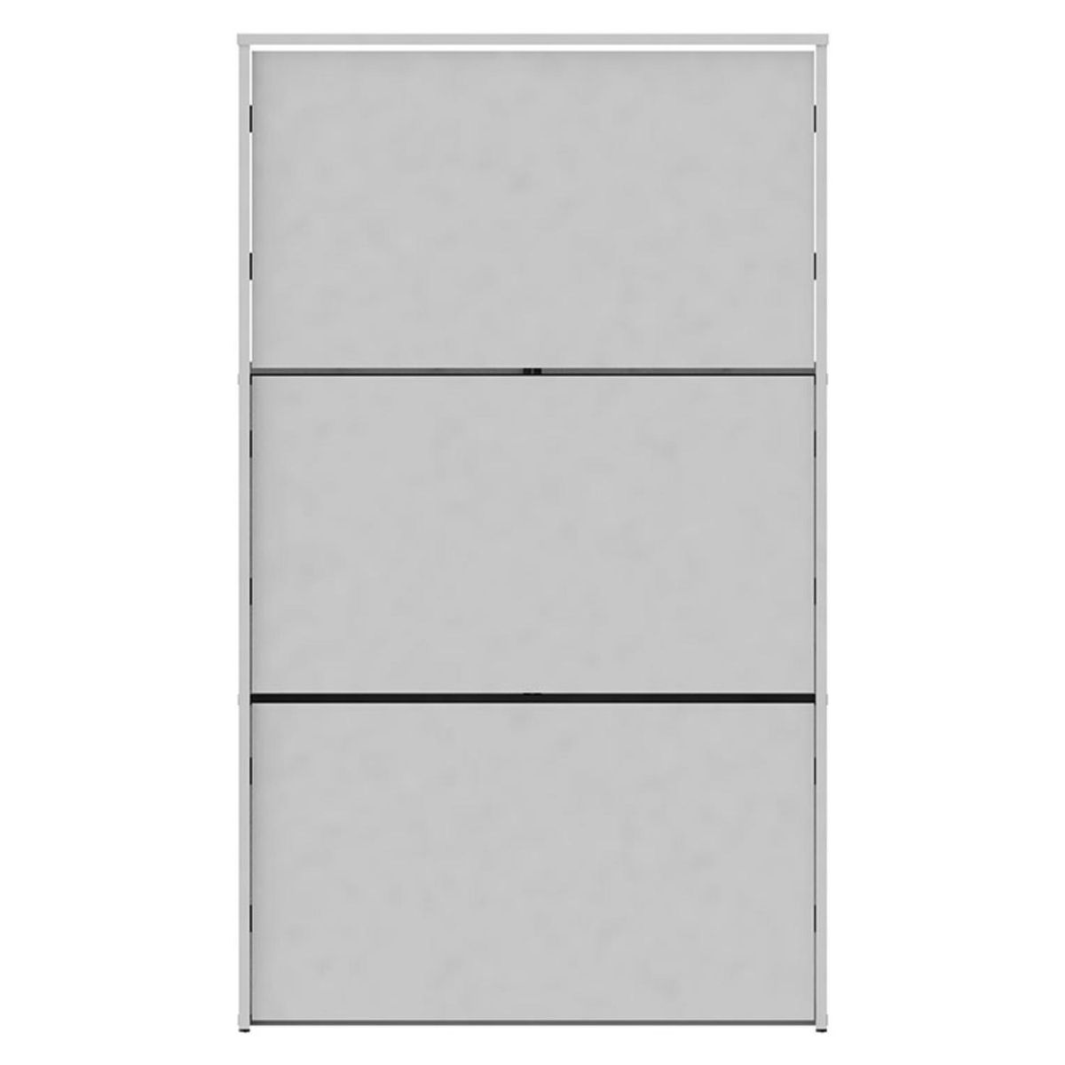 VEKKAHOME - Zapatera Americana 3 Puertas Blanco Vekkahome
