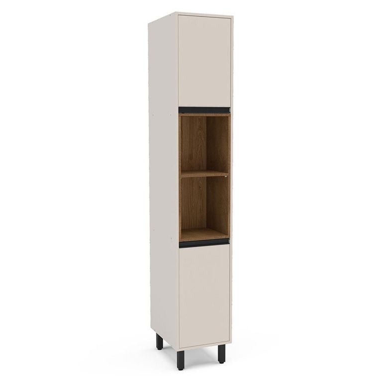 VEKKAHOME Despensa Koya 2 Puertas Beige