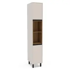VEKKAHOME - Despensa Koya 2 Puertas Beige