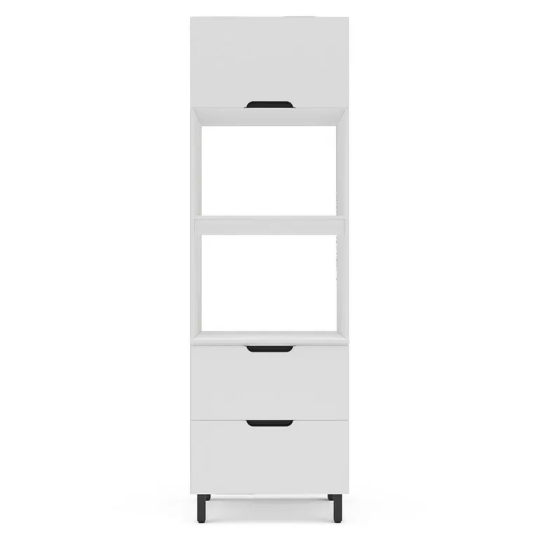 Despensa Meena 2 Puertas 1 Cajón Blanco