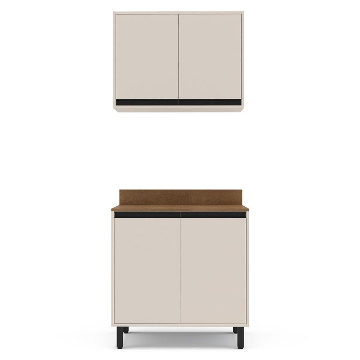 VEKKAHOME - Mueble Base Koya Aereo 2 Puertas Vekkahome
