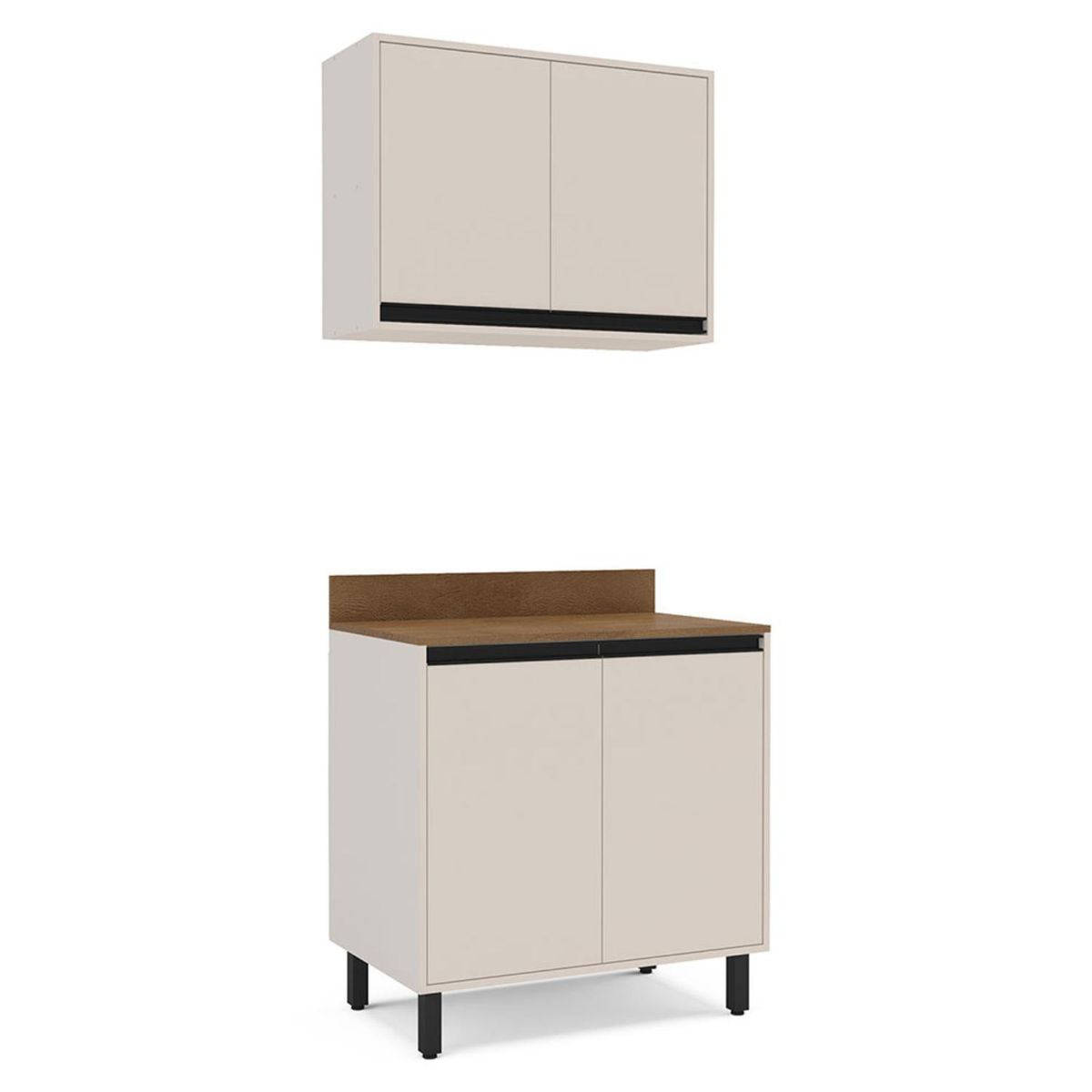 VEKKAHOME - Mueble Base Koya Aereo 2 Puertas Vekkahome