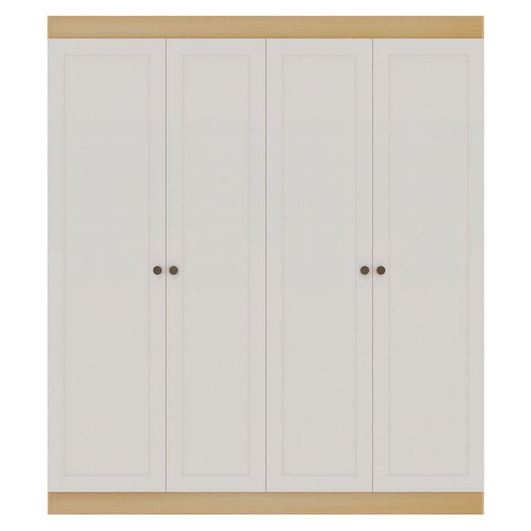 VEKKAHOME Clóset Europa Beige 4 Puertas