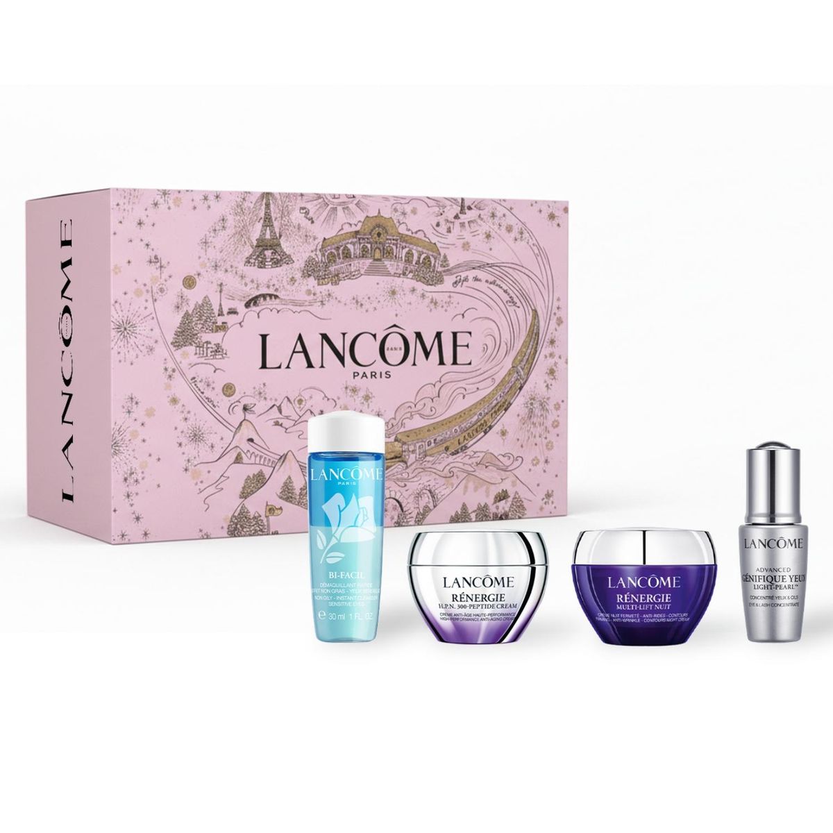 LANCOME - Set Antiedad Travel Size Skin Care Edición Limitada Lancome