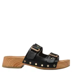 BRUNO ROSSI - Sandalia Mujer Negro