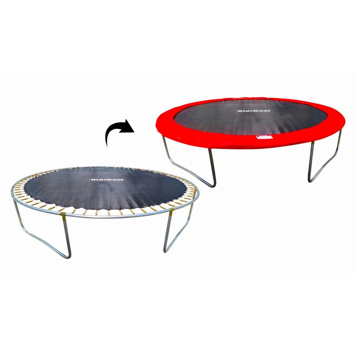 KIDS COOL - Cama Elastica Roja 12 Pies C Kids Cool