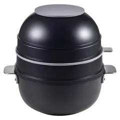 MASTERPRO - Batería De Cocina 10 Piezas Apilable Antiadherente SharePlay