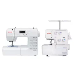 JANOME - Combo Máquina De Coser 1050DC 8