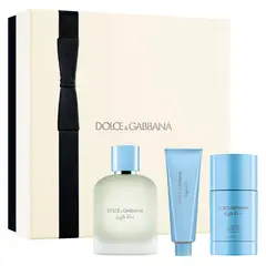 DOLCE&GABBANA - Light Blue Pour Homme Edt Trio Gift Set