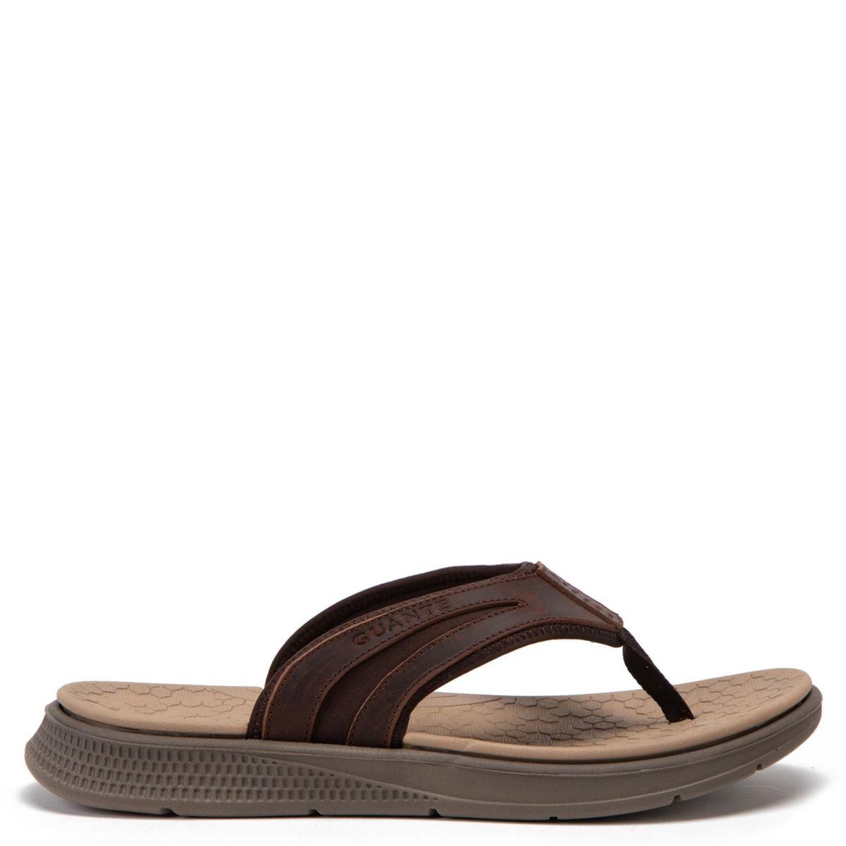 GUANTE - Sandalia Hombre Café Guante