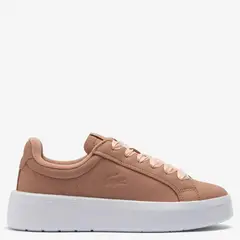 LACOSTE - Zapatilla Urbana Mujer Cuero Café