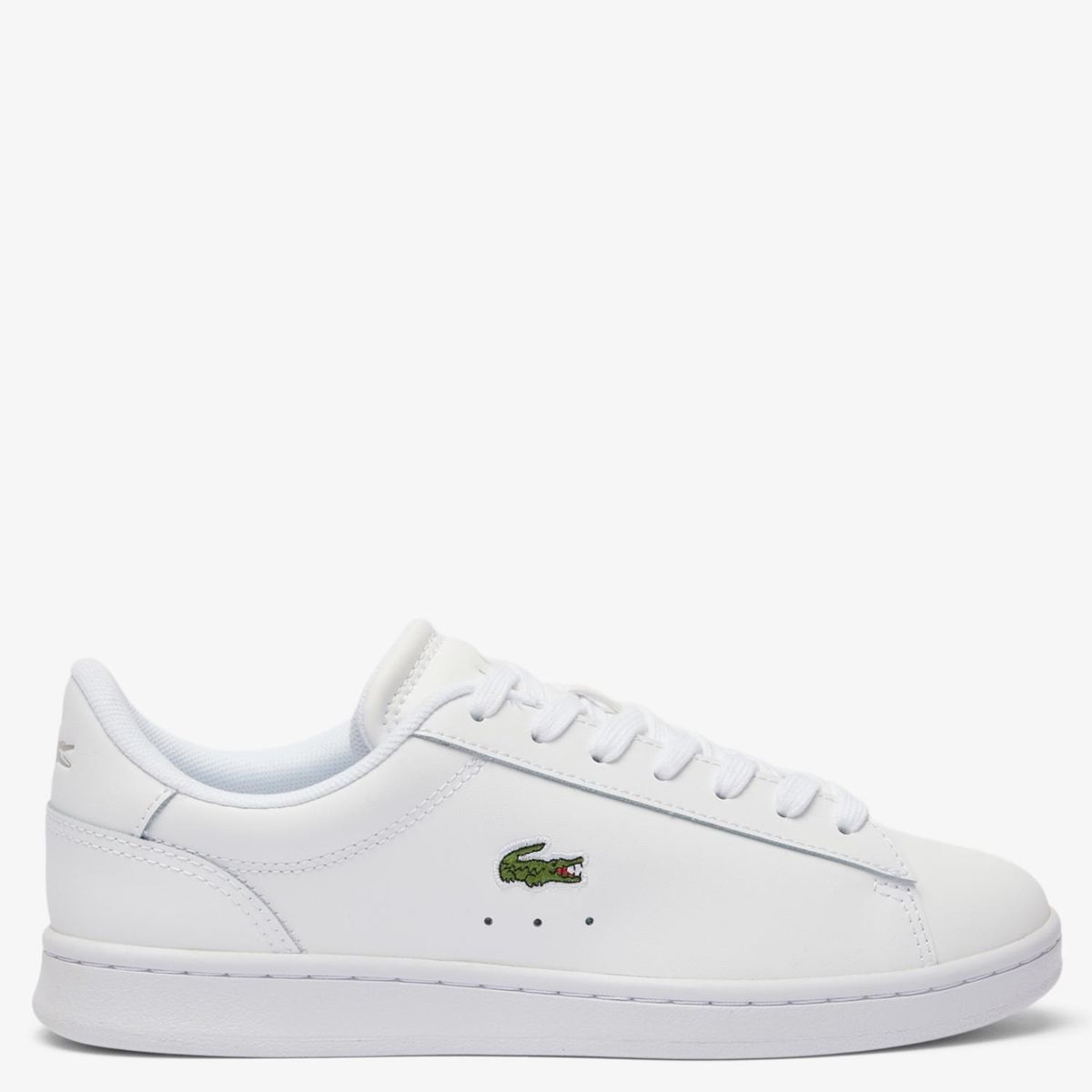 LACOSTE - Zapatilla Urbana Mujer Cuero Blanco Lacoste