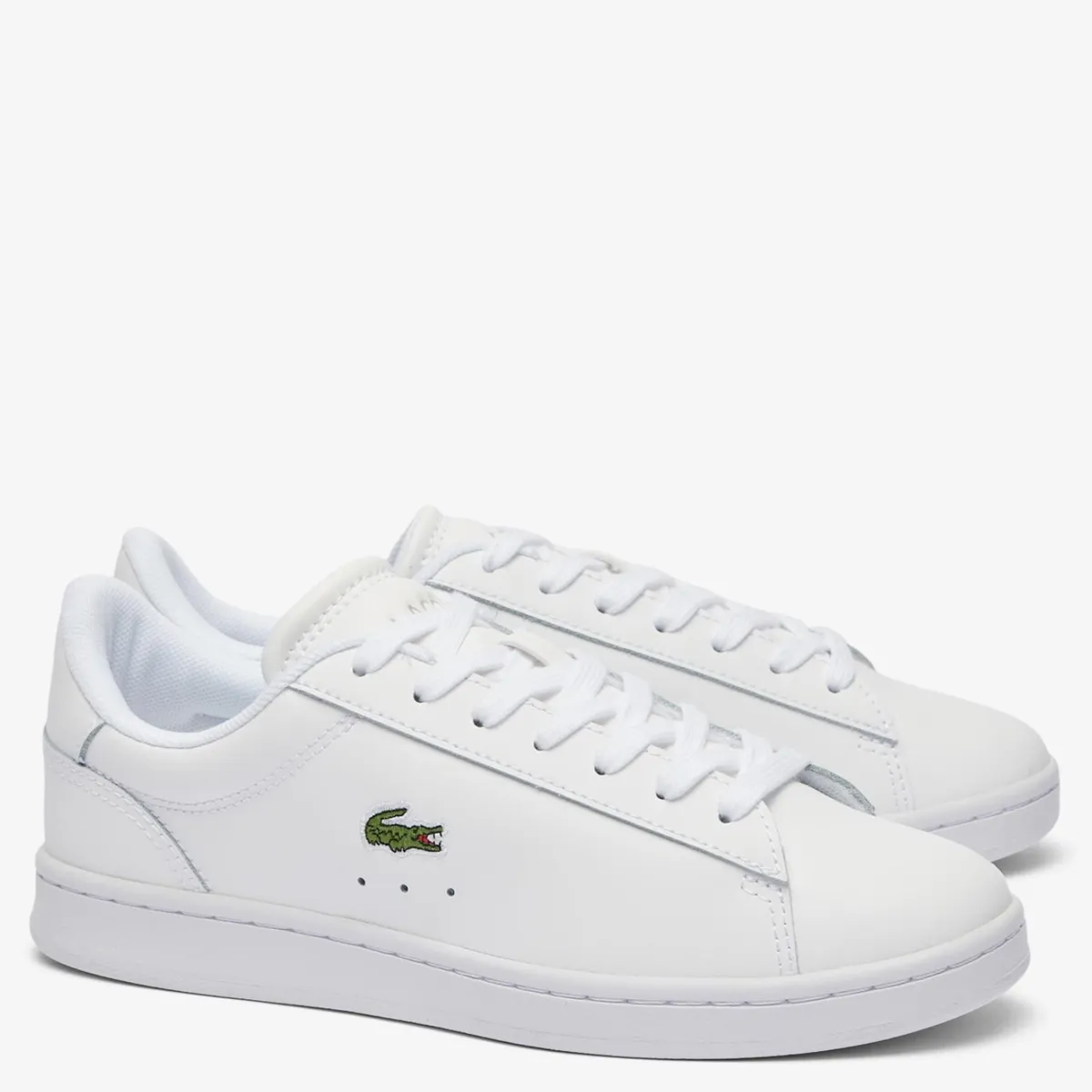 LACOSTE - Zapatilla Urbana Mujer Cuero Blanco Lacoste